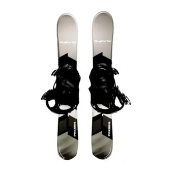 Snowblades and Snowboard Bindings Gray 90 cm 20-21