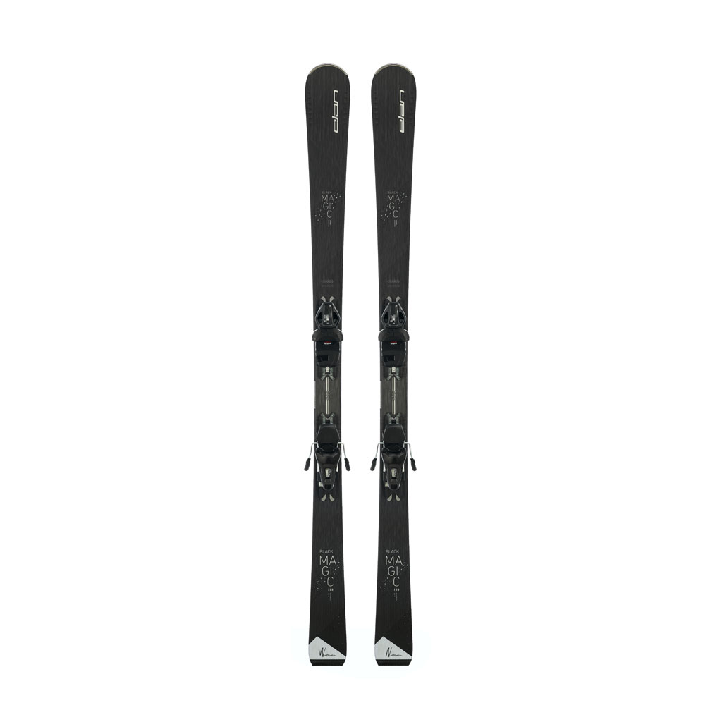 Elan Black Magic LS Women Snow Ski Elan W9 Binding - Curtis