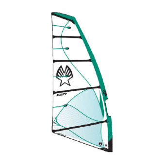 Ezzy Cross Foil Windsurf Sail Teal 2022 Ezzy Cross Foil Windsurf Sail Teal 2022