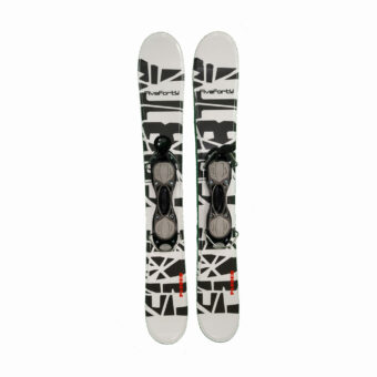 SnowBlades Panzer 90 non Release White Black