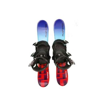 Snowblades and Snowboard Bindings Blue 75 cm 19