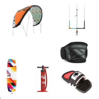 Liquid Force Solo Kite Surfing Edge Package